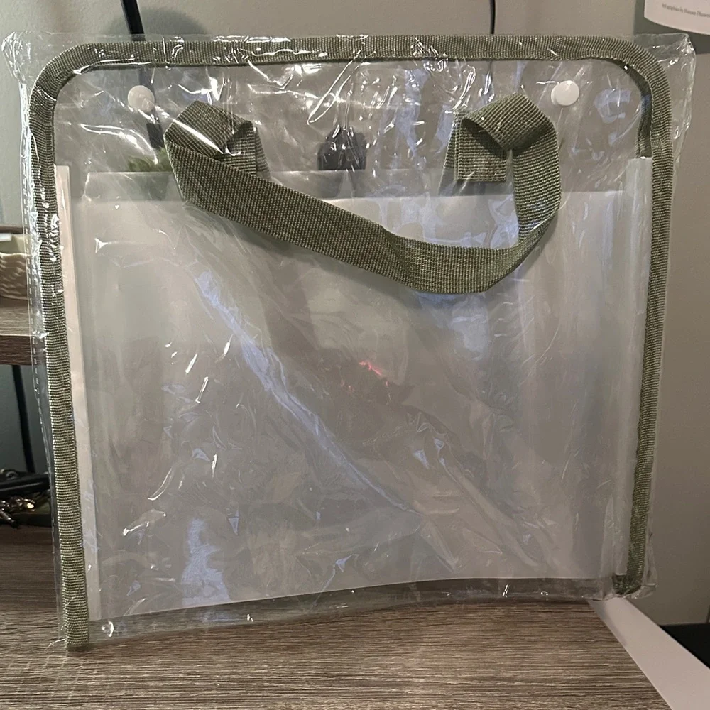 Folder stylish clear